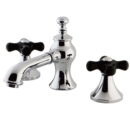 Kingston Brass KC7061PKX Duchess Widespread Bathroom Faucet W/ Brass Pop-Up, Chrome KC7061PKX